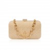 MELTEMI  CLUTCH BAG STRAW