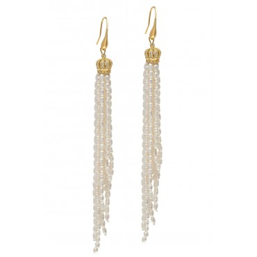 EARRINGS WITH PEARLS