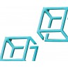 CUBE TURQUOISE