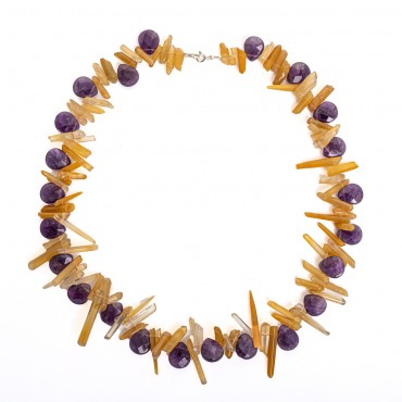 HELIOS CITRINE - AMETHYST